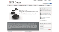 Desktop Screenshot of esopdirect.com