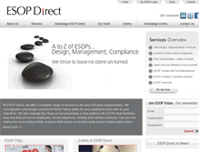 Tablet Screenshot of esopdirect.com